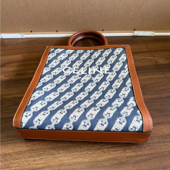 Celine Tan and Blue Tote - Picture 9 of 9